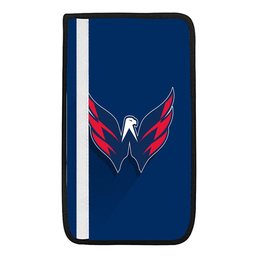 nhl team vector logo blue red Car seat belt cover