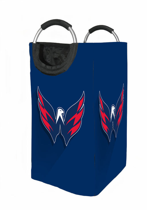 nhl team vector logo blue red Laundry Hamper | Laundry Basket