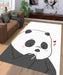 panda shy we bare bears Living room carpet rugs