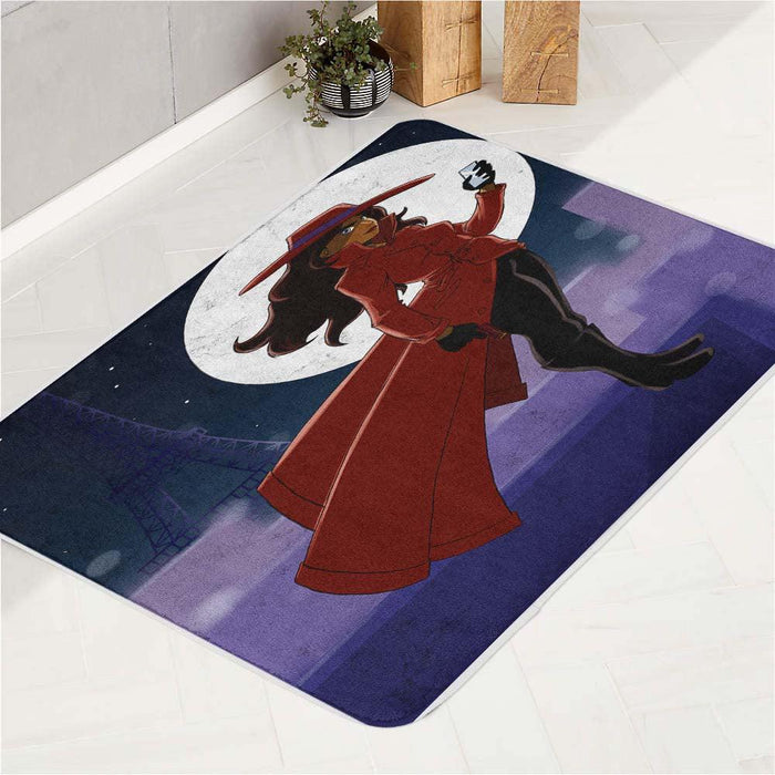 night carmen sandiego bath rugs