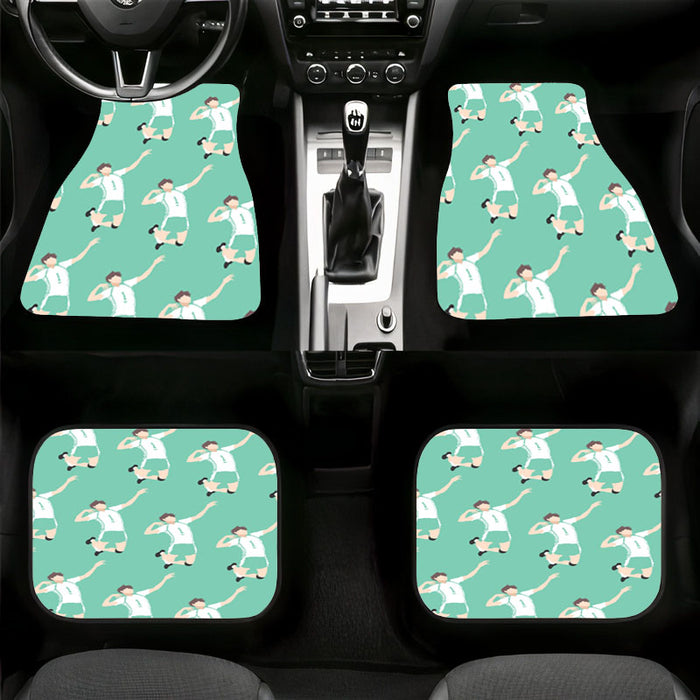 oikawa sensei from haikyuu Car floor mats Universal fit