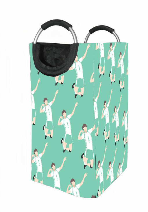 oikawa sensei from haikyuu Laundry Hamper | Laundry Basket