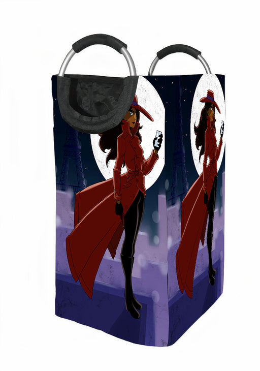 night carmen sandiego Laundry Hamper | Laundry Basket