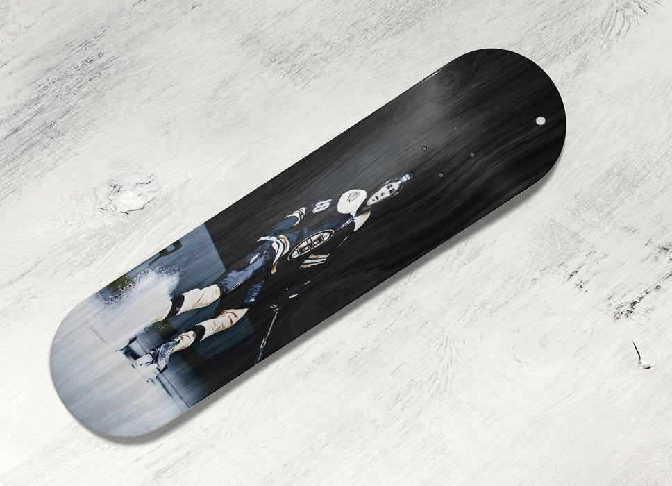 night hockey training Skateboard decks