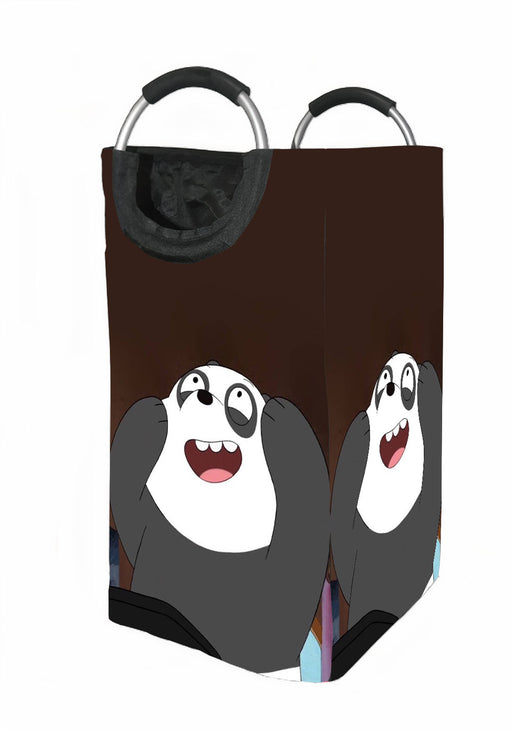 panda we bare bears Laundry Hamper | Laundry Basket