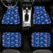 oklahoma city thunder logo pattern Car floor mats Universal fit