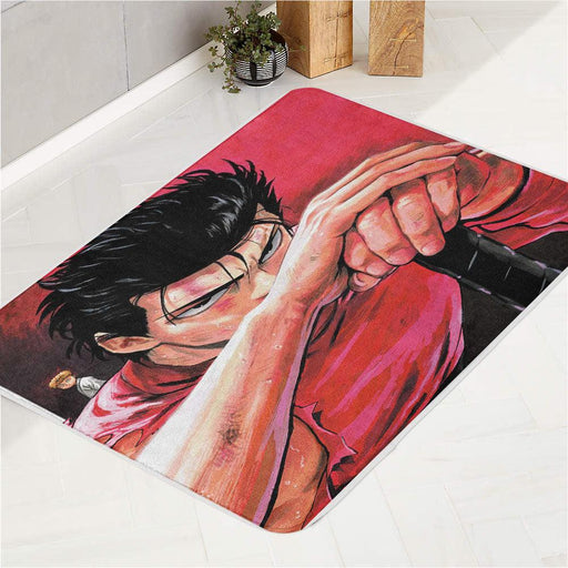 one punch man season 2 art bath rugs