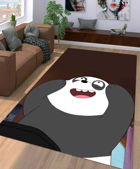 panda we bare bears Living room carpet rugs