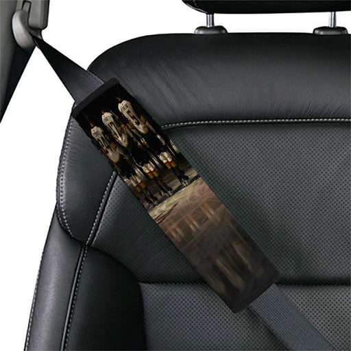 night with vegas golden knights Car seat belt cover - Grovycase