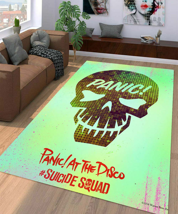 panic at the disco suicide squad Living room carpet rugs