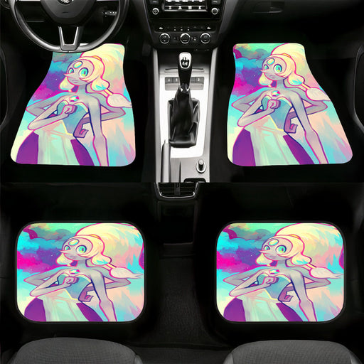 opal watercolor gradient steven universe Car floor mats Universal fit