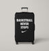 nike basketball never stops Luggage Covers | Suitcase