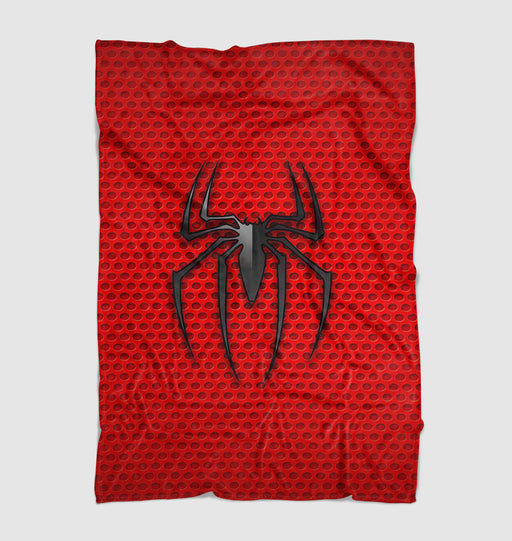 old logo spiderman red suit pattern Ultra soft fleece blanket