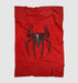 old logo spiderman red suit pattern Ultra soft fleece blanket