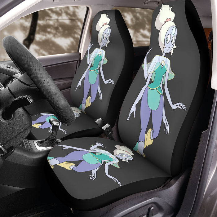 opal with four hand steven universe Car Seat Covers