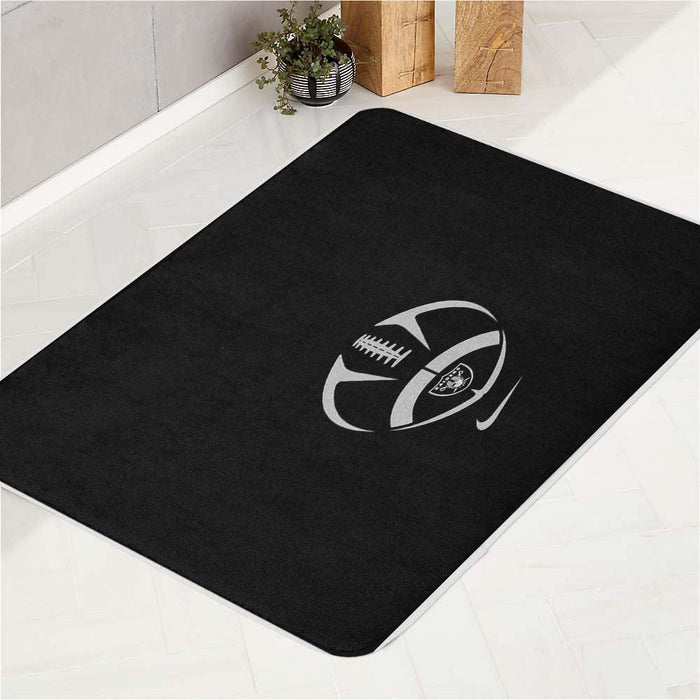 nike football of oakland raiders bath rugs