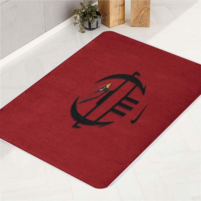 nike x arizona cardinals shadow bath rugs