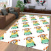 one eye minions with cute fashion Living room carpet rugs