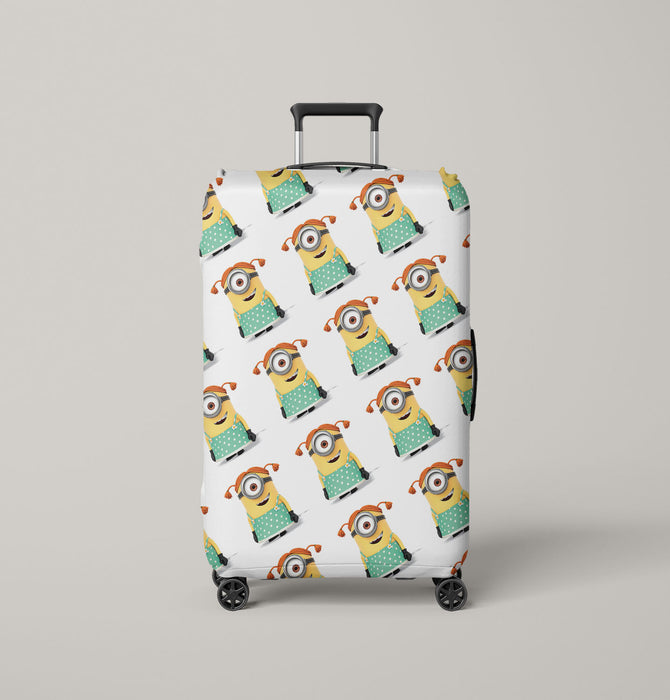 one eye minions with cute fashion Luggage Cover | suitcase