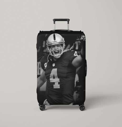 number four monochrome after win Luggage Covers | Suitcase