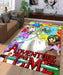 party adventure time Living room carpet rugs