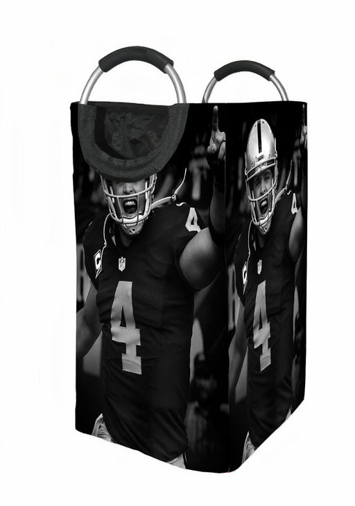 number four of oakland raiders Laundry Hamper | Laundry Basket