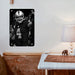 number four of oakland raiders Poster Metal print wall art