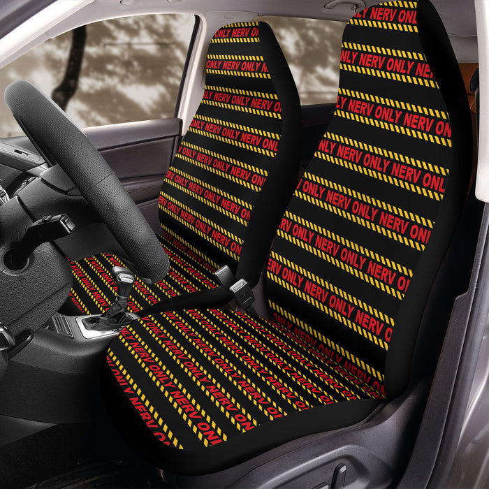 only nerv alert evangelion Car Seat Covers