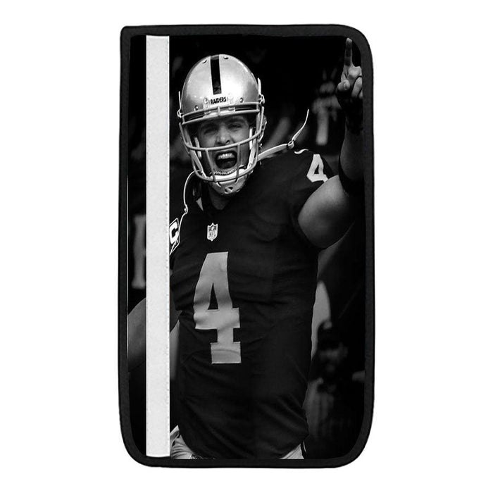 number four of oakland raiders Car seat belt cover