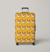 orange and brown eevee Luggage Cover | suitcase