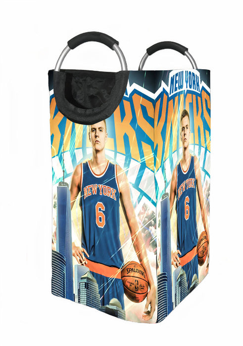 number six of new york knicks team player Laundry Hamper | Laundry Basket