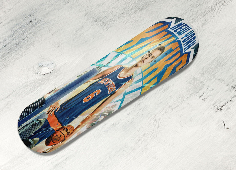 number six of new york knicks team player Skateboard decks