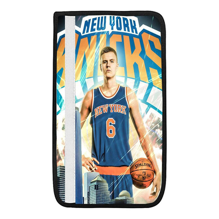 number six of new york knicks team player Car seat belt cover