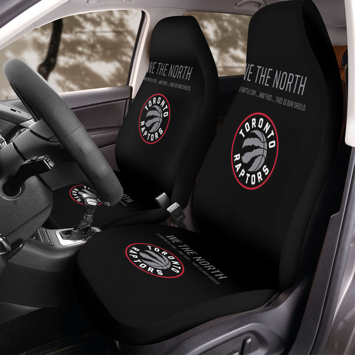 our shield we the north raptors Car Seat Covers