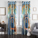 number six of new york knicks team player window Curtain