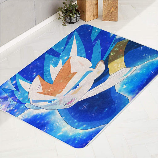 outline vector vegeta bath rugs