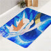 outline vector vegeta bath rugs