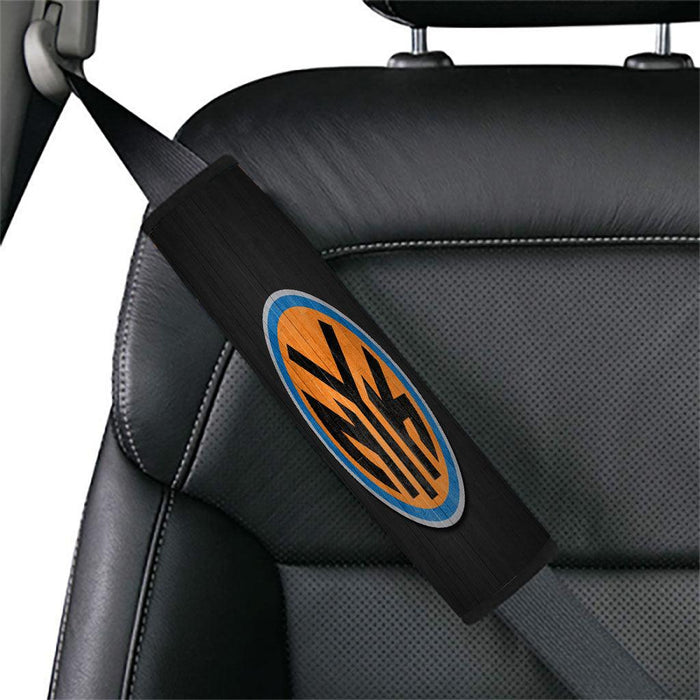 nyk minimalist colour tone logo Car seat belt cover - Grovycase