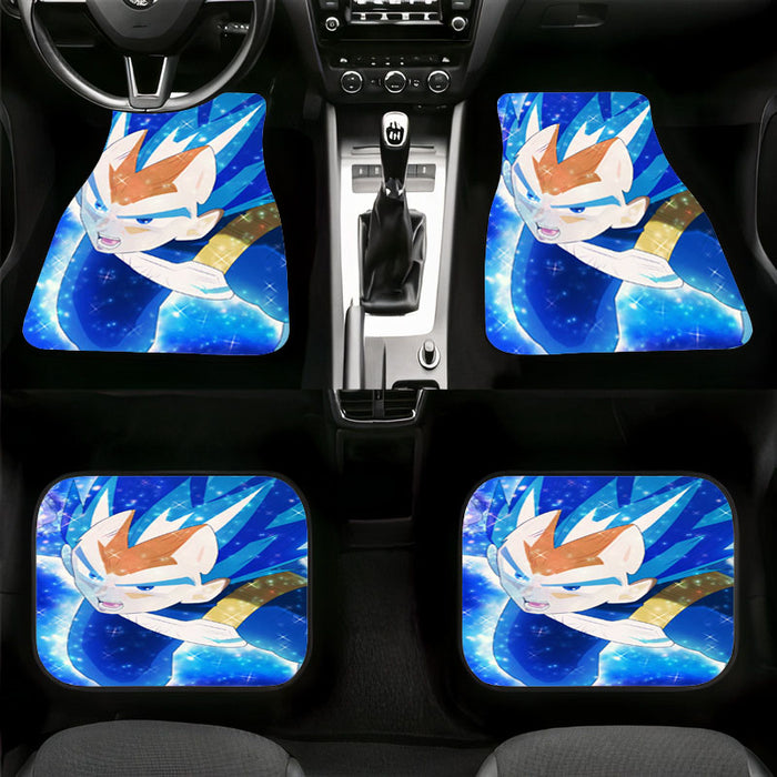 outline vector vegeta Car floor mats Universal fit