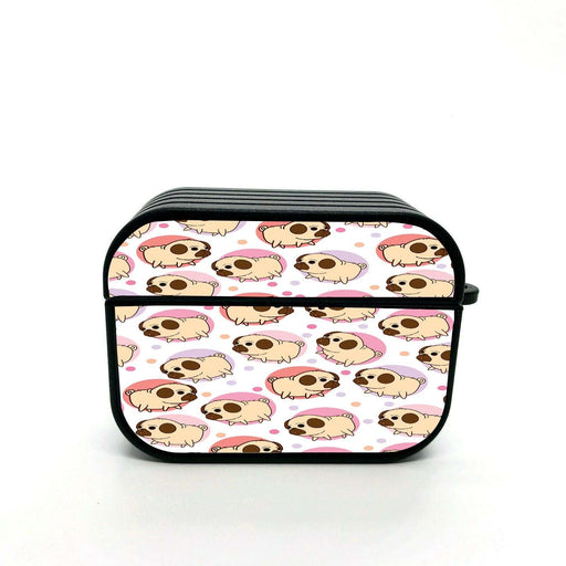 pastel dog pattern airpods case