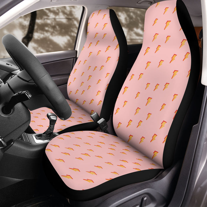 orange storm small icon Car Seat Covers