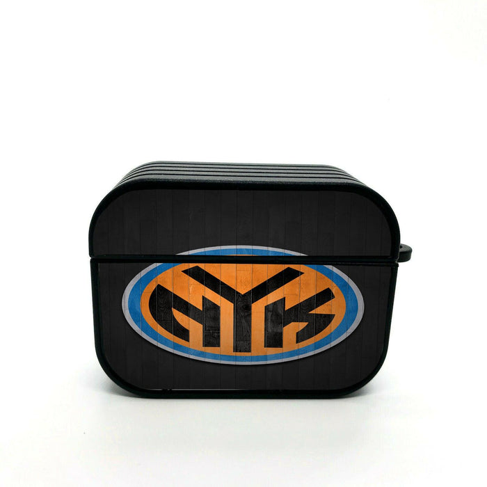 nyk minimalist colour tone logo airpod case