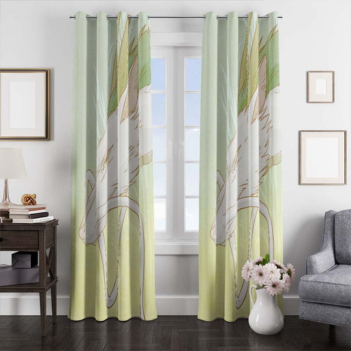 pastel haku window curtains