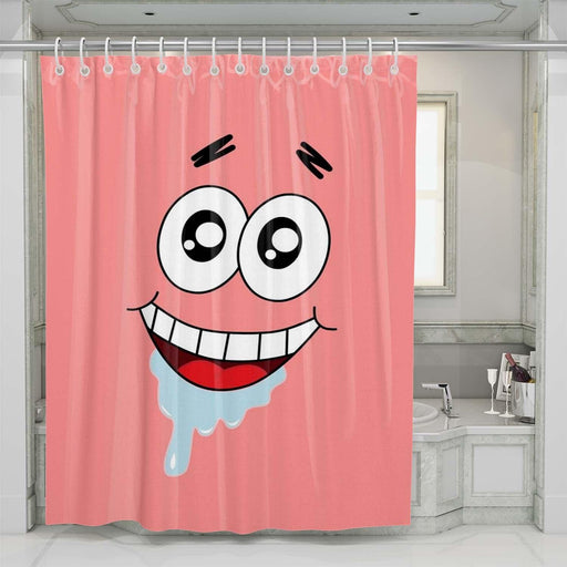 patrick cartoon network shower curtains