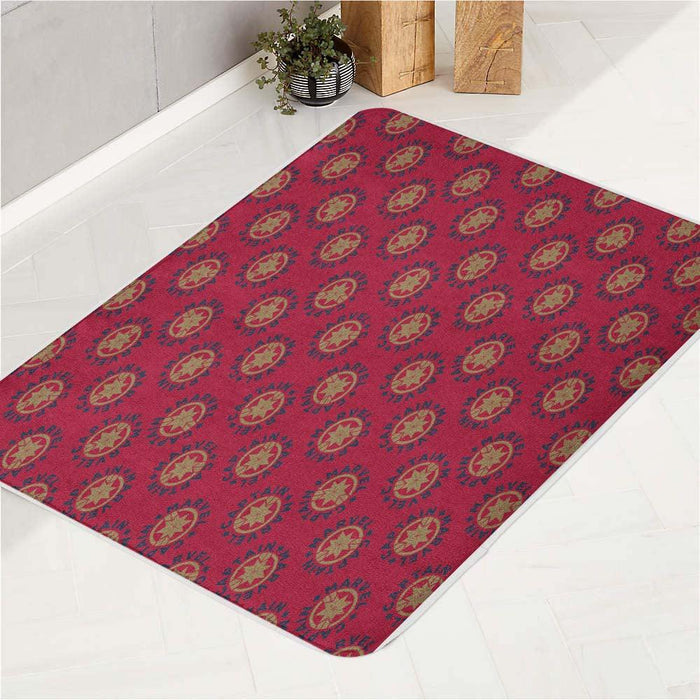 our hero captain marvel bath rugs