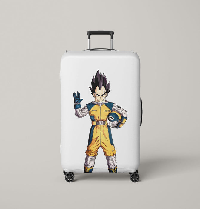 painting vegeta dragon ball spacewear Luggage Covers | Suitcase