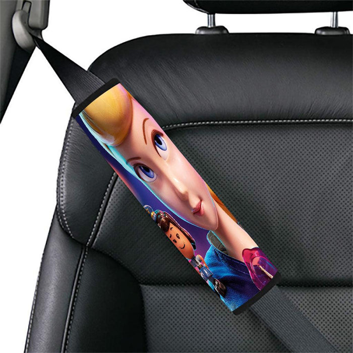 off white anime girl Car seat belt cover - Grovycase