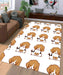 pattern dog Living room carpet rugs