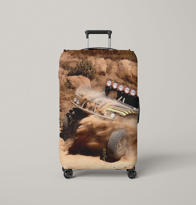 offroad car racing extreme Luggage Covers | Suitcase