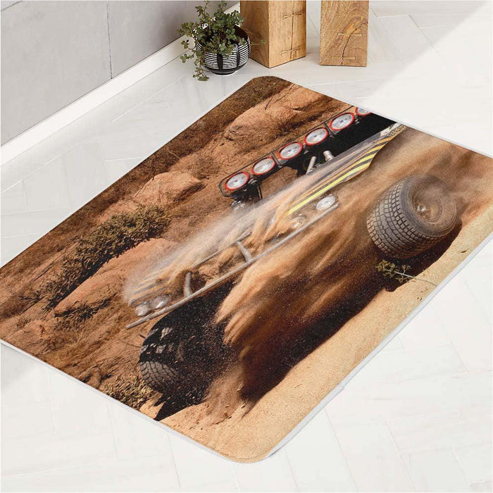 offroad car racing extreme bath rugs